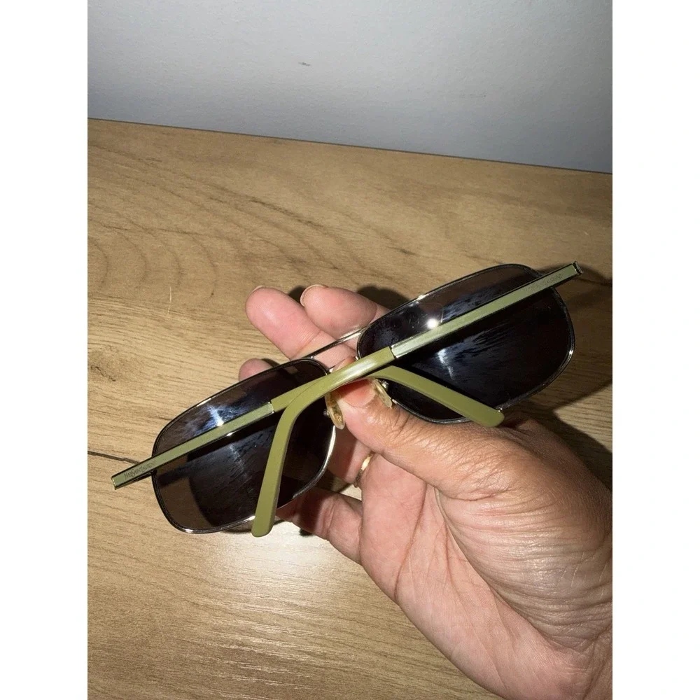 YVES SAINT LAURENT - YSL 2255/S  YSL  AVOCADO GREEN FRAME VINTAGE Y2K